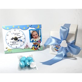 Bomboniere battesimo Topolino baby orologio compleanno bimbo