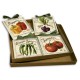 DEA REGALO SET QUADRETTI SHABBY CHIC COUNTRY ARREDAMENTI CUCINA 15x15 ART sr5