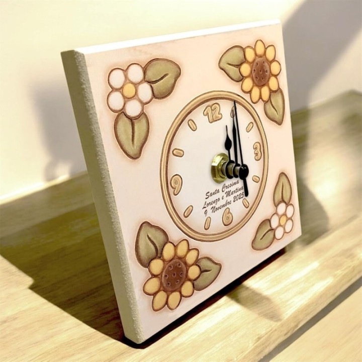 Bomboniera per cresima Comunione Battesimo Orologio Personalizzato e confezionato