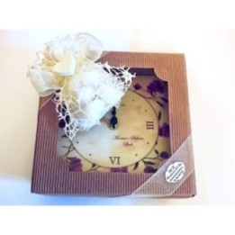 Bomboniera Orologio da Tavolo Regalo per testimoni e Madrina Padrino