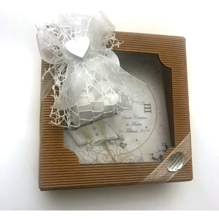 Bomboniera Orologio da Tavolo Regalo per testimoni e Madrina Padrino