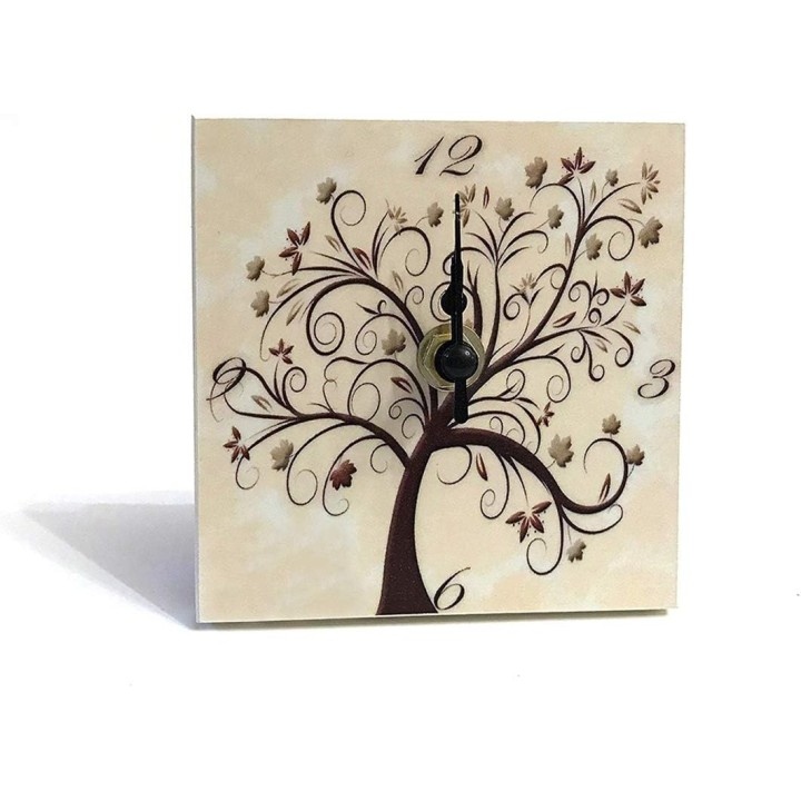bomboniere Matrimonio Albero della Vita Battesimo cresima Orologio Cm. 10x10