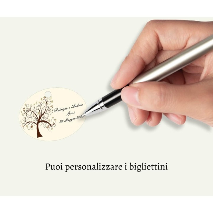Bomboniere Albero della Vita orologio matrimonio cresima battesimo (Qualsiasi quantità)