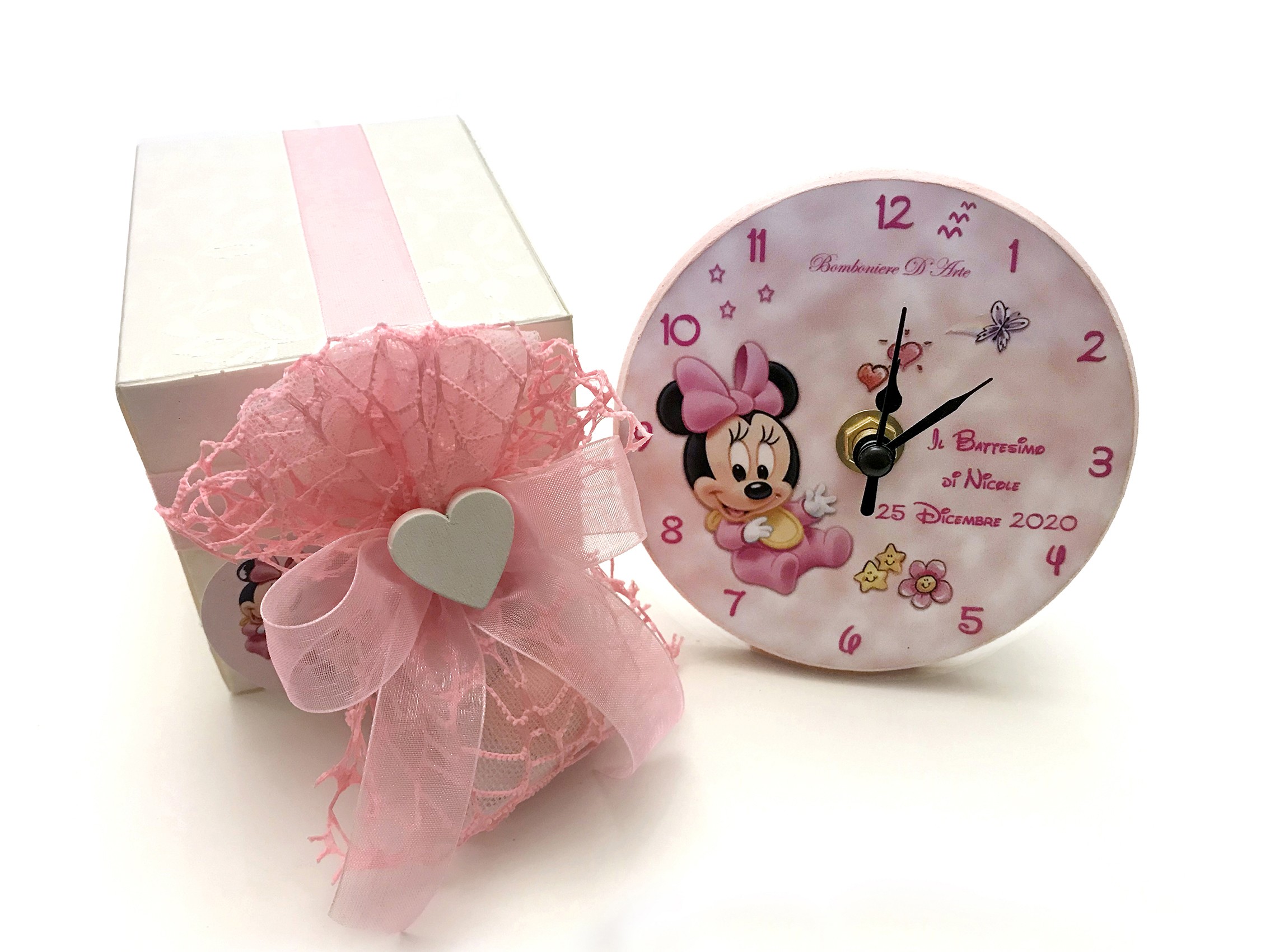 Bomboniere battesimo compleanno minnie disney confetti