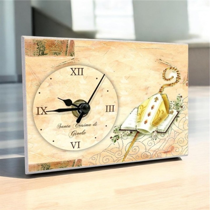 Bomboniere D'Arte Orologio Bomboniera per Cresima Personalizzata