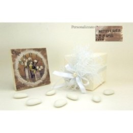 OROLOGIO BOMBONIERA MATRIMONIO SHABBY CHIC PERSONALIZZATI SH01