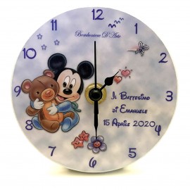 bomboniere orologio rotondo personalizzato vari soggetti